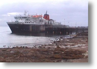 Ferry at Brodick Pier