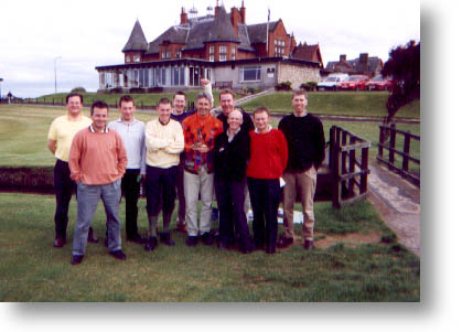 Group Picture In Front Of Clubhouse