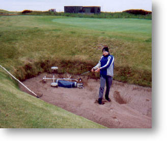 Chris in bunker